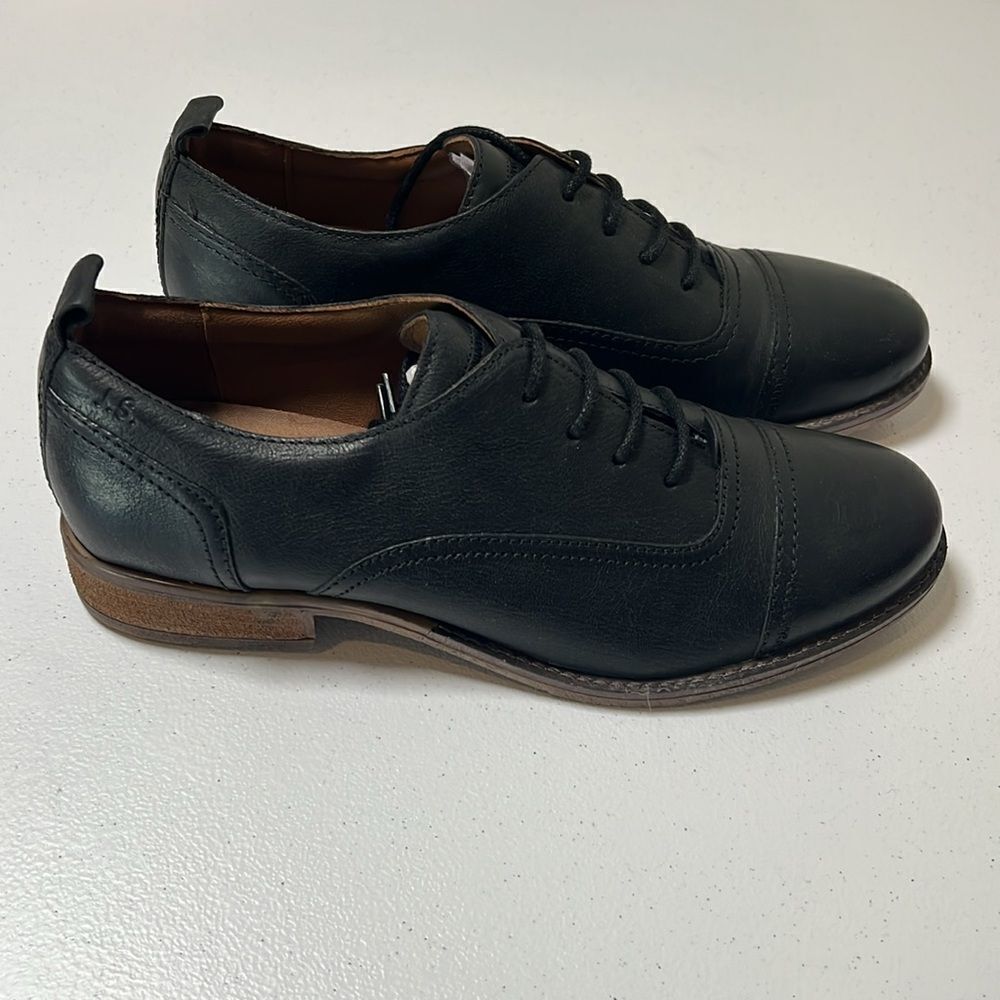 Josef Seibel Sienna 85 Black Leather Oxford Shoes EU 36 Women’s Comfort Lace Up - Picture 2 of 8